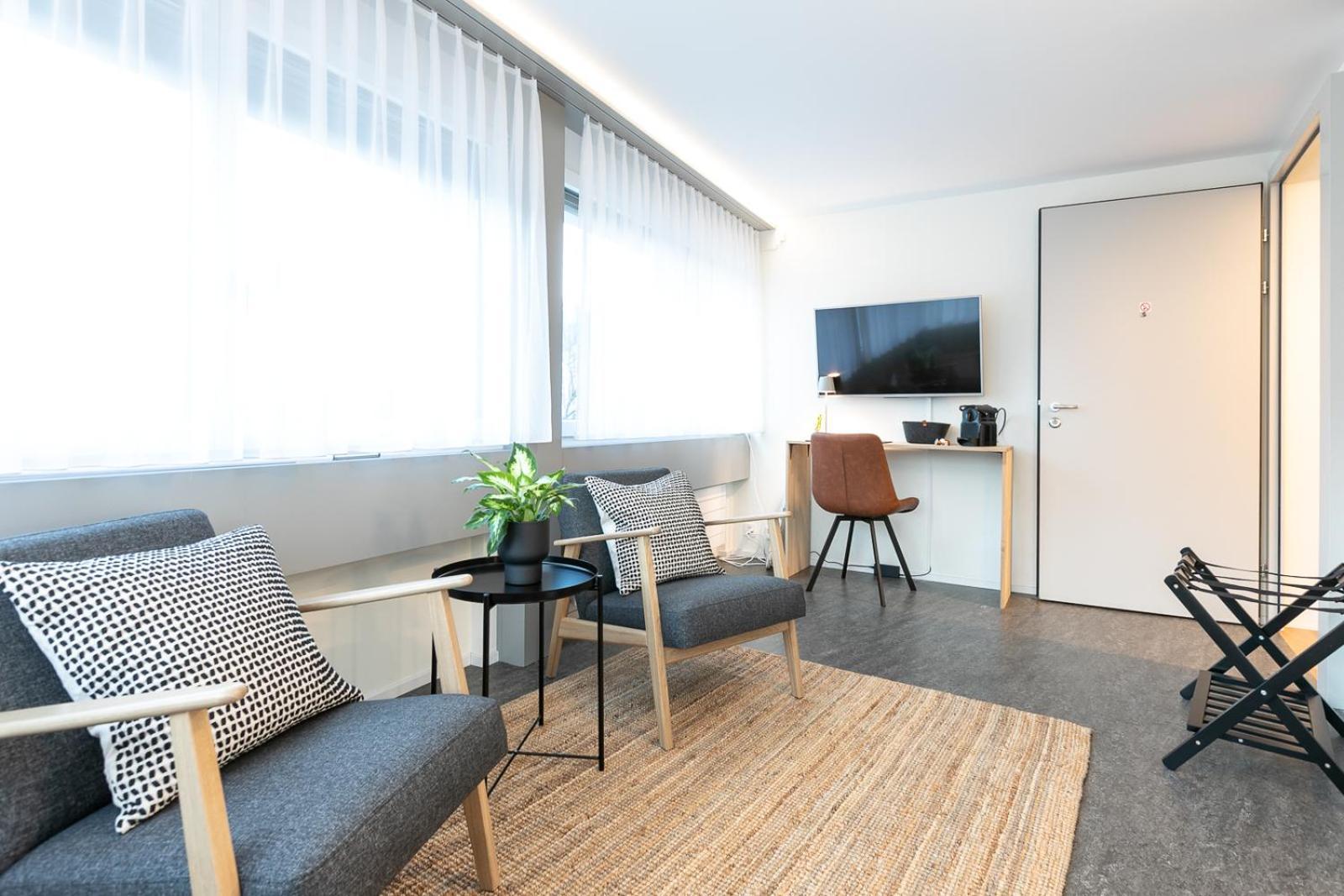 Inn Joy Apartments - Sankt Gallen Center Bagian luar foto