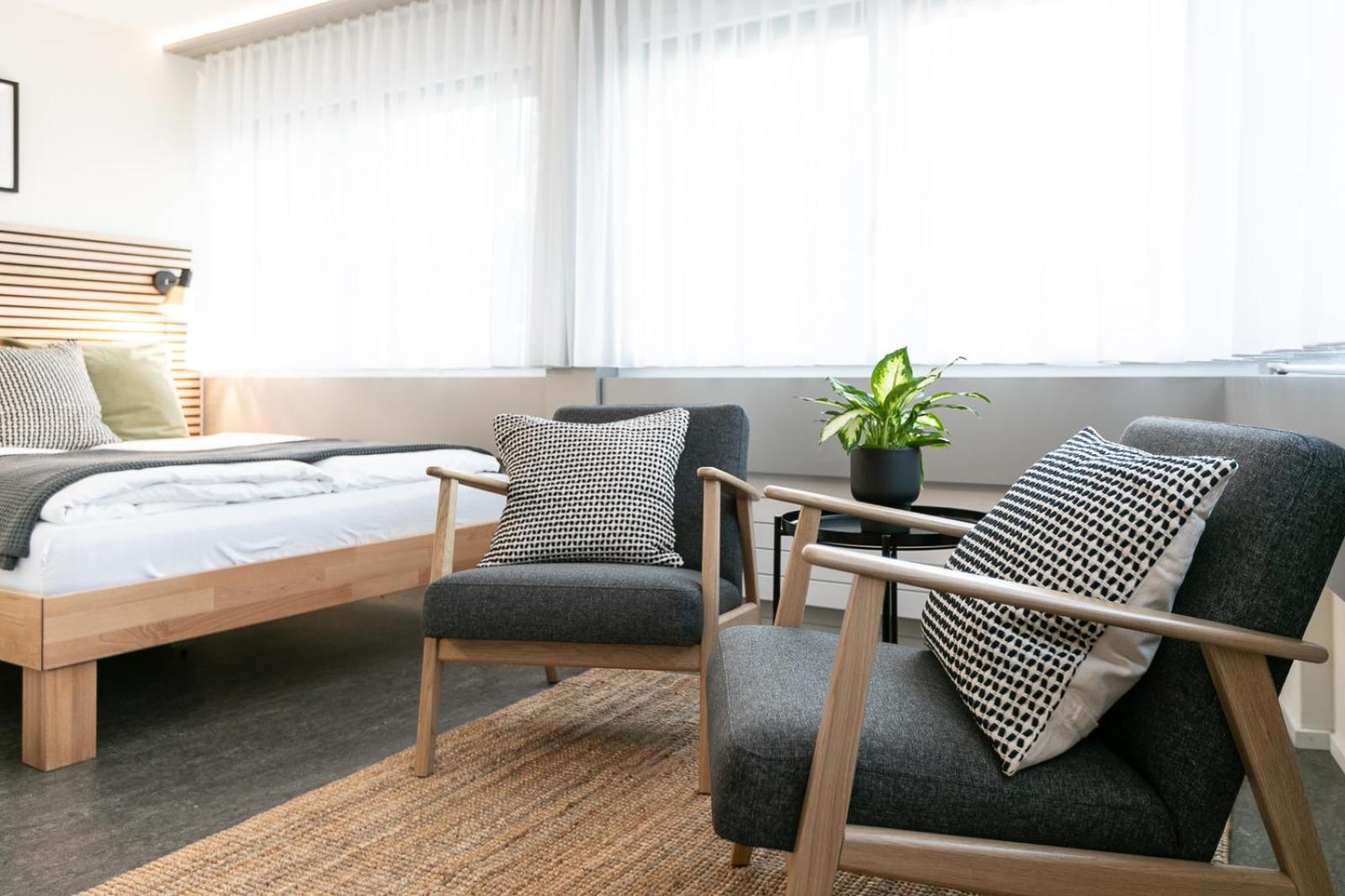 Inn Joy Apartments - Sankt Gallen Center Bagian luar foto